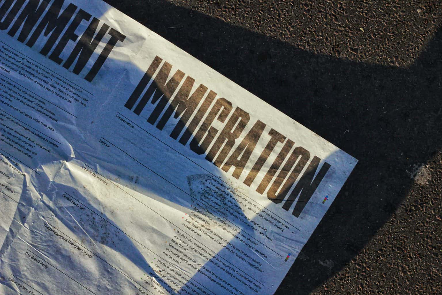 Seal the Border; Deport Criminals; Promote Legal Immigration / Jobs for Citizens